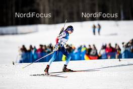 14.02.2020, Antholz, Italy (ITA): Aita Gasparin (SUI) - IBU World Championships Biathlon, sprint women, Antholz (ITA). www.nordicfocus.com. © Modica/NordicFocus. Every downloaded picture is fee-liable.