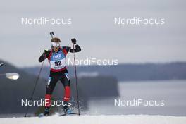 28.11.2020, Kontiolahti, Finland (FIN): Aidan Millar (CAN) -  IBU world cup biathlon, individual men, Kontiolahti (FIN). www.nordicfocus.com. © Manzoni/NordicFocus. Every downloaded picture is fee-liable.