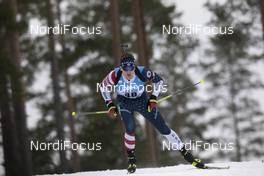 28.11.2020, Kontiolahti, Finland (FIN): Sean Doherty (USA) -  IBU world cup biathlon, individual men, Kontiolahti (FIN). www.nordicfocus.com. © Manzoni/NordicFocus. Every downloaded picture is fee-liable.