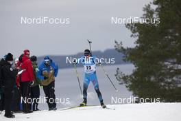 28.11.2020, Kontiolahti, Finland (FIN): Quentin Fillon Maillet (FRA) -  IBU world cup biathlon, individual men, Kontiolahti (FIN). www.nordicfocus.com. © Manzoni/NordicFocus. Every downloaded picture is fee-liable.