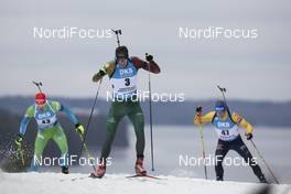 28.11.2020, Kontiolahti, Finland (FIN): Vytautas Strolia (LTU) -  IBU world cup biathlon, individual men, Kontiolahti (FIN). www.nordicfocus.com. © Manzoni/NordicFocus. Every downloaded picture is fee-liable.