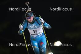 28.11.2020, Kontiolahti, Finland (FIN): Justine Braisaz-Bouchet (FRA) -  IBU world cup biathlon, individual women, Kontiolahti (FIN). www.nordicfocus.com. © Manzoni/NordicFocus. Every downloaded picture is fee-liable.