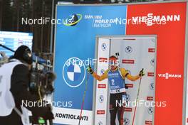 29.11.2020, Kontiolahti, Finland (FIN): Johannes Kuehn (GER) -  IBU world cup biathlon, sprint men, Kontiolahti (FIN). www.nordicfocus.com. © Manzoni/NordicFocus. Every downloaded picture is fee-liable.