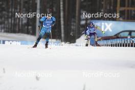 29.11.2020, Kontiolahti, Finland (FIN): Fabien Claude (FRA) -  IBU world cup biathlon, sprint men, Kontiolahti (FIN). www.nordicfocus.com. © Manzoni/NordicFocus. Every downloaded picture is fee-liable.