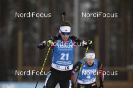29.11.2020, Kontiolahti, Finland (FIN): Christian Gow (CAN) -  IBU world cup biathlon, sprint men, Kontiolahti (FIN). www.nordicfocus.com. © Manzoni/NordicFocus. Every downloaded picture is fee-liable.