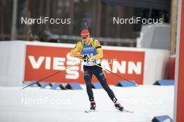 29.11.2020, Kontiolahti, Finland (FIN): Roman Rees (GER) -  IBU world cup biathlon, sprint men, Kontiolahti (FIN). www.nordicfocus.com. © Manzoni/NordicFocus. Every downloaded picture is fee-liable.