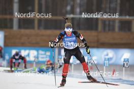 29.11.2020, Kontiolahti, Finland (FIN): Scott Gow (CAN) -  IBU world cup biathlon, sprint men, Kontiolahti (FIN). www.nordicfocus.com. © Manzoni/NordicFocus. Every downloaded picture is fee-liable.