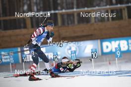 29.11.2020, Kontiolahti, Finland (FIN): Paul Schommer (USA) -  IBU world cup biathlon, sprint men, Kontiolahti (FIN). www.nordicfocus.com. © Manzoni/NordicFocus. Every downloaded picture is fee-liable.