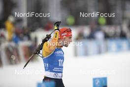29.11.2020, Kontiolahti, Finland (FIN): Arnd Peiffer (GER) -  IBU world cup biathlon, sprint men, Kontiolahti (FIN). www.nordicfocus.com. © Manzoni/NordicFocus. Every downloaded picture is fee-liable.
