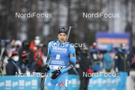 29.11.2020, Kontiolahti, Finland (FIN): Simon Desthieux (FRA) -  IBU world cup biathlon, sprint men, Kontiolahti (FIN). www.nordicfocus.com. © Manzoni/NordicFocus. Every downloaded picture is fee-liable.
