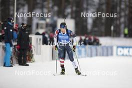 29.11.2020, Kontiolahti, Finland (FIN): Sean Doherty (USA) -  IBU world cup biathlon, sprint men, Kontiolahti (FIN). www.nordicfocus.com. © Manzoni/NordicFocus. Every downloaded picture is fee-liable.
