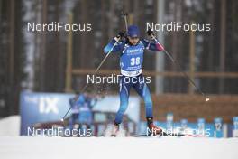 29.11.2020, Kontiolahti, Finland (FIN): Jeremy Finello (SUI) -  IBU world cup biathlon, sprint men, Kontiolahti (FIN). www.nordicfocus.com. © Manzoni/NordicFocus. Every downloaded picture is fee-liable.