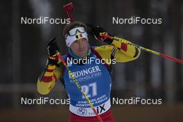 29.11.2020, Kontiolahti, Finland (FIN): Florent Claude (BEL) -  IBU world cup biathlon, sprint men, Kontiolahti (FIN). www.nordicfocus.com. © Manzoni/NordicFocus. Every downloaded picture is fee-liable.