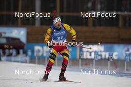 29.11.2020, Kontiolahti, Finland (FIN): Florent Claude (BEL) -  IBU world cup biathlon, sprint men, Kontiolahti (FIN). www.nordicfocus.com. © Manzoni/NordicFocus. Every downloaded picture is fee-liable.