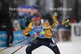 29.11.2020, Kontiolahti, Finland (FIN): Johannes Kuehn (GER) -  IBU world cup biathlon, sprint men, Kontiolahti (FIN). www.nordicfocus.com. © Manzoni/NordicFocus. Every downloaded picture is fee-liable.