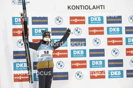 29.11.2020, Kontiolahti, Finland (FIN): Marte Olsbu Roeiseland (NOR) -  IBU world cup biathlon, sprint women, Kontiolahti (FIN). www.nordicfocus.com. © Manzoni/NordicFocus. Every downloaded picture is fee-liable.