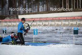 27.11.2020, Kontiolahti, Finland (FIN): Quentin Fillon Maillet (FRA) -  IBU world cup biathlon, training, Kontiolahti (FIN). www.nordicfocus.com. © Manzoni/NordicFocus. Every downloaded picture is fee-liable.