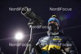 27.11.2020, Kontiolahti, Finland (FIN): Jean Marc Chabloz (SUI), coach Team Sweden -  IBU world cup biathlon, training, Kontiolahti (FIN). www.nordicfocus.com. © Manzoni/NordicFocus. Every downloaded picture is fee-liable.