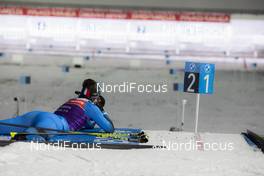 27.11.2020, Kontiolahti, Finland (FIN): Julia Simon (FRA) -  IBU world cup biathlon, training, Kontiolahti (FIN). www.nordicfocus.com. © Manzoni/NordicFocus. Every downloaded picture is fee-liable.