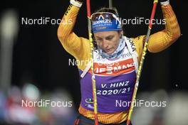 27.11.2020, Kontiolahti, Finland (FIN): Vanessa Hinz (GER) -  IBU world cup biathlon, training, Kontiolahti (FIN). www.nordicfocus.com. © Manzoni/NordicFocus. Every downloaded picture is fee-liable.