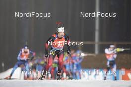 05.12.2020, Kontiolahti, Finland (FIN): Sturla Holm Laegreid (NOR) -  IBU World Cup Biathlon, pursuit men, Kontiolahti (FIN). www.nordicfocus.com. © Manzoni/NordicFocus. Every downloaded picture is fee-liable.