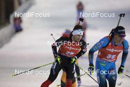 05.12.2020, Kontiolahti, Finland (FIN): Christian Gow (CAN) -  IBU World Cup Biathlon, pursuit men, Kontiolahti (FIN). www.nordicfocus.com. © Manzoni/NordicFocus. Every downloaded picture is fee-liable.