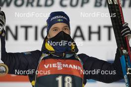 05.12.2020, Kontiolahti, Finland (FIN): Sebastian Samuelsson (SWE) -  IBU World Cup Biathlon, pursuit men, Kontiolahti (FIN). www.nordicfocus.com. © Manzoni/NordicFocus. Every downloaded picture is fee-liable.