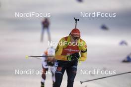 05.12.2020, Kontiolahti, Finland (FIN): Roman Rees (GER) -  IBU World Cup Biathlon, pursuit men, Kontiolahti (FIN). www.nordicfocus.com. © Manzoni/NordicFocus. Every downloaded picture is fee-liable.