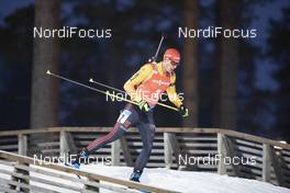 05.12.2020, Kontiolahti, Finland (FIN): Arnd Peiffer (GER) -  IBU World Cup Biathlon, pursuit men, Kontiolahti (FIN). www.nordicfocus.com. © Manzoni/NordicFocus. Every downloaded picture is fee-liable.
