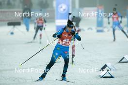 06.12.2020, Kontiolahti, Finland (FIN): Julia Simon (FRA) -  IBU World Cup Biathlon, pursuit women, Kontiolahti (FIN). www.nordicfocus.com. © Manzoni/NordicFocus. Every downloaded picture is fee-liable.