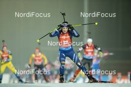 06.12.2020, Kontiolahti, Finland (FIN): Dorothea Wierer (ITA) -  IBU World Cup Biathlon, pursuit women, Kontiolahti (FIN). www.nordicfocus.com. © Manzoni/NordicFocus. Every downloaded picture is fee-liable.