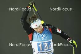 06.12.2020, Kontiolahti, Finland (FIN): Christian Gow (CAN) -  IBU World Cup Biathlon, relay men, Kontiolahti (FIN). www.nordicfocus.com. © Manzoni/NordicFocus. Every downloaded picture is fee-liable.