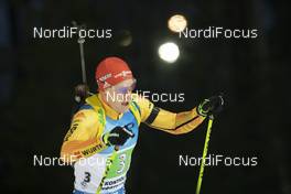 06.12.2020, Kontiolahti, Finland (FIN): Roman Rees (GER) -  IBU World Cup Biathlon, relay men, Kontiolahti (FIN). www.nordicfocus.com. © Manzoni/NordicFocus. Every downloaded picture is fee-liable.