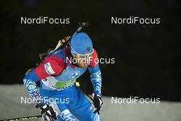 06.12.2020, Kontiolahti, Finland (FIN): Anton Babikov (RUS) -  IBU World Cup Biathlon, relay men, Kontiolahti (FIN). www.nordicfocus.com. © Manzoni/NordicFocus. Every downloaded picture is fee-liable.