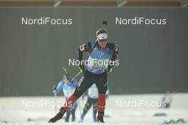 06.12.2020, Kontiolahti, Finland (FIN): Scott Gow (CAN) -  IBU World Cup Biathlon, relay men, Kontiolahti (FIN). www.nordicfocus.com. © Manzoni/NordicFocus. Every downloaded picture is fee-liable.