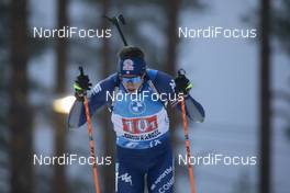06.12.2020, Kontiolahti, Finland (FIN): Didier Bionaz (ITA) -  IBU World Cup Biathlon, relay men, Kontiolahti (FIN). www.nordicfocus.com. © Manzoni/NordicFocus. Every downloaded picture is fee-liable.