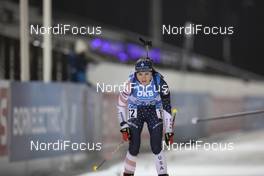 05.12.2020, Kontiolahti, Finland (FIN): Joanne Reid (USA) -  IBU World Cup Biathlon, relay women, Kontiolahti (FIN). www.nordicfocus.com. © Manzoni/NordicFocus. Every downloaded picture is fee-liable.