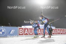 05.12.2020, Kontiolahti, Finland (FIN): Lena Haecki (SUI), Aita Gasparin (SUI), (l-r) -  IBU World Cup Biathlon, relay women, Kontiolahti (FIN). www.nordicfocus.com. © Manzoni/NordicFocus. Every downloaded picture is fee-liable.