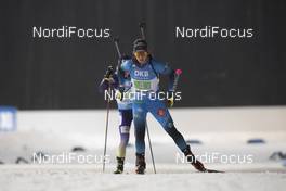 05.12.2020, Kontiolahti, Finland (FIN): Anais Chevalier-Bouchet (FRA) -  IBU World Cup Biathlon, relay women, Kontiolahti (FIN). www.nordicfocus.com. © Manzoni/NordicFocus. Every downloaded picture is fee-liable.