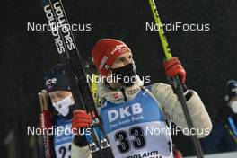 03.12.2020, Kontiolahti, Finland (FIN): Arnd Peiffer (GER) -  IBU World Cup Biathlon, sprint men, Kontiolahti (FIN). www.nordicfocus.com. © Manzoni/NordicFocus. Every downloaded picture is fee-liable.