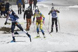 03.12.2020, Kontiolahti, Finland (FIN): Clare Egan (USA), Hanna Oeberg (SWE), Christina Rieder (AUT) -  IBU World Cup Biathlon, sprint women, Kontiolahti (FIN). www.nordicfocus.com. © Manzoni/NordicFocus. Every downloaded picture is fee-liable.