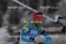 12.12.2020, Hochfilzen, Austria (AUT): Jakov Fak (SLO) -  IBU World Cup Biathlon, pursuit men, Hochfilzen (AUT). www.nordicfocus.com. © Manzoni/NordicFocus. Every downloaded picture is fee-liable.