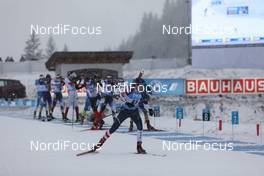 12.12.2020, Hochfilzen, Austria (AUT): Paul Schommer (USA) -  IBU World Cup Biathlon, pursuit men, Hochfilzen (AUT). www.nordicfocus.com. © Manzoni/NordicFocus. Every downloaded picture is fee-liable.