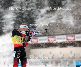12.12.2020, Hochfilzen, Austria (AUT): Johannes Thingnes Boe (NOR) -  IBU World Cup Biathlon, pursuit men, Hochfilzen (AUT). www.nordicfocus.com. © Manzoni/NordicFocus. Every downloaded picture is fee-liable.