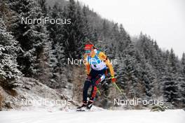 12.12.2020, Hochfilzen, Austria (AUT): Benedikt Doll (GER) -  IBU World Cup Biathlon, pursuit men, Hochfilzen (AUT). www.nordicfocus.com. © Manzoni/NordicFocus. Every downloaded picture is fee-liable.