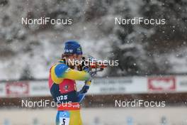 12.12.2020, Hochfilzen, Austria (AUT): Sebastian Samuelsson (SWE) -  IBU World Cup Biathlon, pursuit men, Hochfilzen (AUT). www.nordicfocus.com. © Manzoni/NordicFocus. Every downloaded picture is fee-liable.