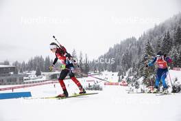 13.12.2020, Hochfilzen, Austria (AUT): Emma Lunder (CAN) -  IBU World Cup Biathlon, pursuit women, Hochfilzen (AUT). www.nordicfocus.com. © Manzoni/NordicFocus. Every downloaded picture is fee-liable.
