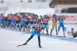 13.12.2020, Hochfilzen, Austria (AUT): Anais Chevalier-Bouchet (FRA) -  IBU World Cup Biathlon, pursuit women, Hochfilzen (AUT). www.nordicfocus.com. © Manzoni/NordicFocus. Every downloaded picture is fee-liable.