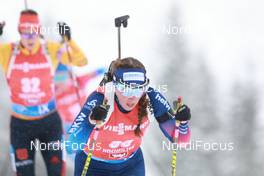 13.12.2020, Hochfilzen, Austria (AUT): Lena Haecki (SUI) -  IBU World Cup Biathlon, pursuit women, Hochfilzen (AUT). www.nordicfocus.com. © Manzoni/NordicFocus. Every downloaded picture is fee-liable.