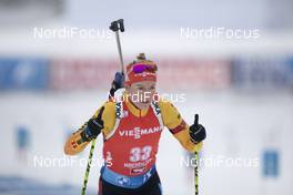13.12.2020, Hochfilzen, Austria (AUT): Maren Hammerschmidt (GER) -  IBU World Cup Biathlon, pursuit women, Hochfilzen (AUT). www.nordicfocus.com. © Manzoni/NordicFocus. Every downloaded picture is fee-liable.